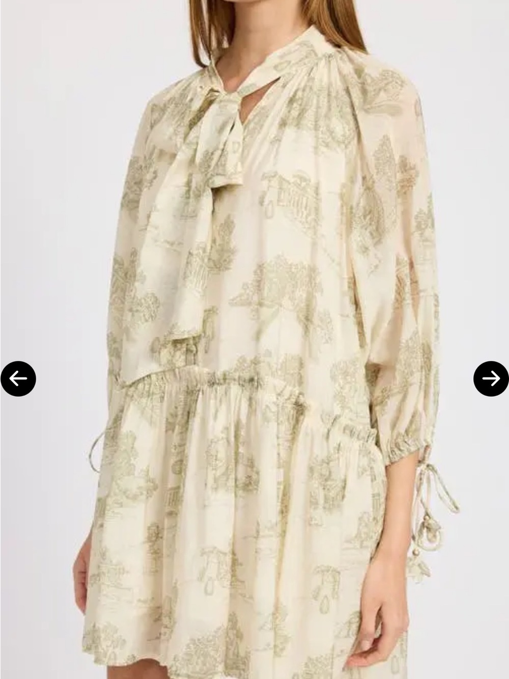 En Saison Leighton Toile Minidress